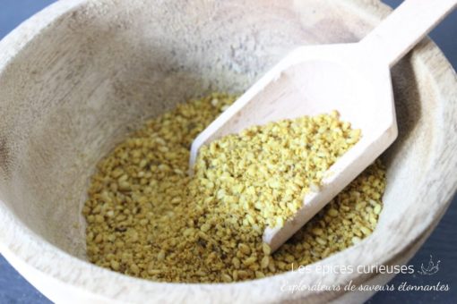 Assemblage Gomasio au curry - Les épices curieuses