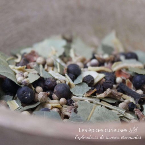 Assemblage Court bouillon morceaux - Les épices curieuses