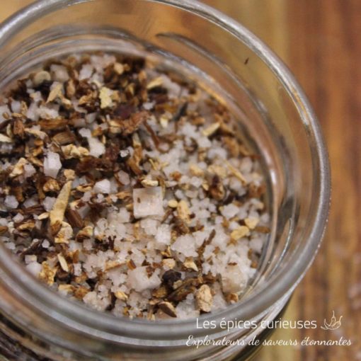 Fleur de sel - Cèpes - Les épices curieuses