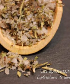 Gros sel aux herbes - Les épices curieuses