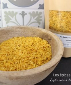 Riz basmati aux saveurs indienne - Les épices curieuses