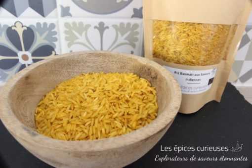 Riz basmati aux saveurs indienne - Les épices curieuses