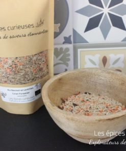 Riz basmati et lentilles corail forestier - Les épices curieuses
