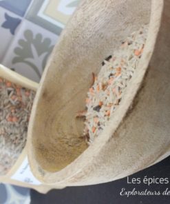 Riz basmati et lentilles corail forestier - Les épices curieuses
