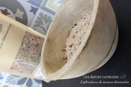 Riz basmati et lentilles corail forestier - Les épices curieuses