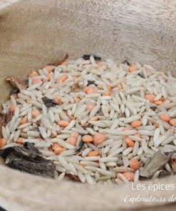 Riz basmati et lentilles corail forestier - Les épices curieuses