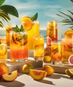 Thé glacé pêche BIO (infusé à froid) - Les épices curieuses