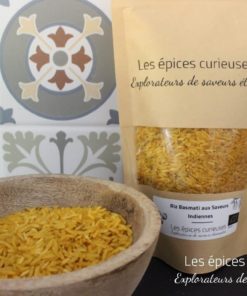 Riz basmati aux saveurs indienne - Les épices curieuses