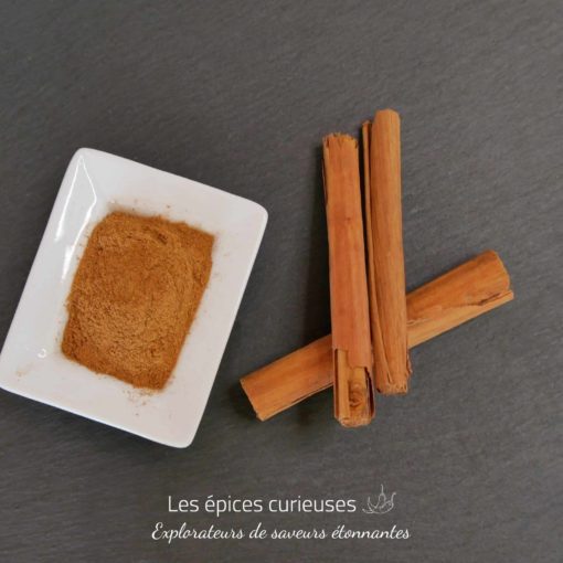 Cannelle de Ceylan en poudre - Madagascar - Les épices curieuses