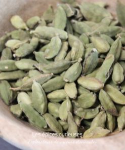 Cardamome verte bio en graines - Les épices curieuses
