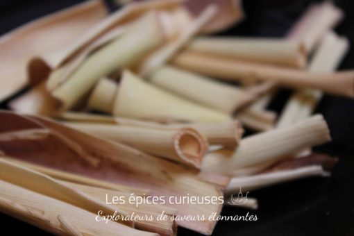 Citronnelle rouge séchée - Les épices curieuses