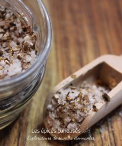 Fleur de sel - Champignons - Les épices curieuses