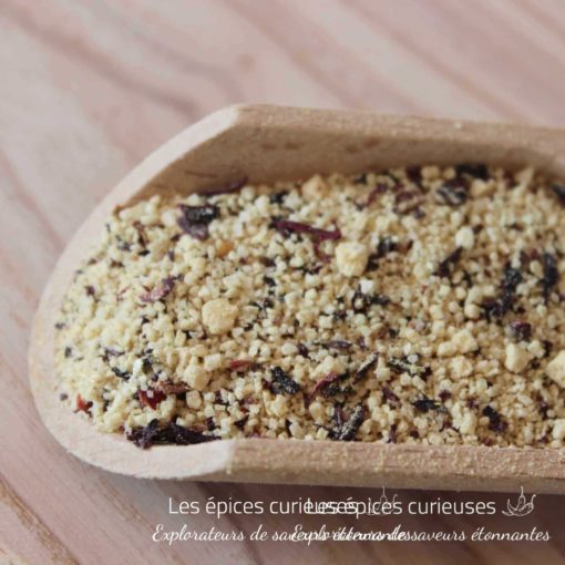 Fleur de sel Hibiscus Gingembre - Les épices curieuses