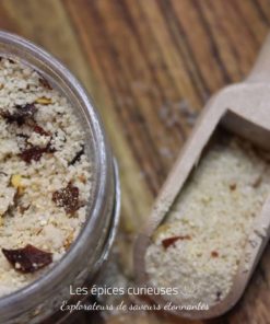 Fleur de sel - Piment et orange - Les épices curieuses