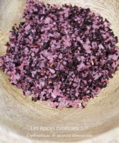 Fleur de sel à l'hibiscus - Les épices curieuses