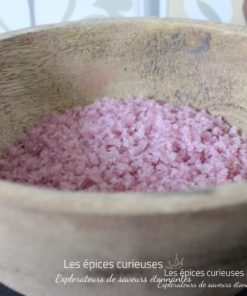 Fleur de sel au vin rouge Syrah - Les épices curieuses