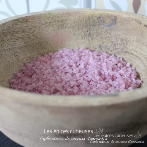 Fleur de sel au vin rouge Syrah - Les épices curieuses