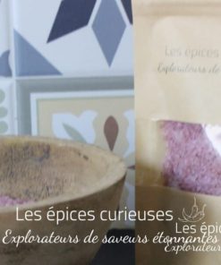 Fleur de sel au vin rouge Syrah - Les épices curieuses