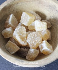 Cube de Gingembre confit - Les épices curieuses