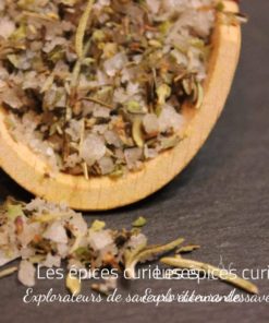 Gros sel aux herbes - Les épices curieuses