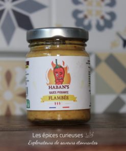 Haban's - Sauce flambée - Pot de 90G - Les épices curieuses