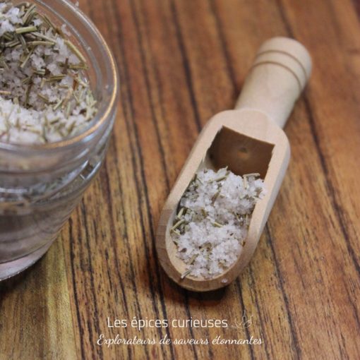 Fleur de Sel - Romarin - Les épices curieuses