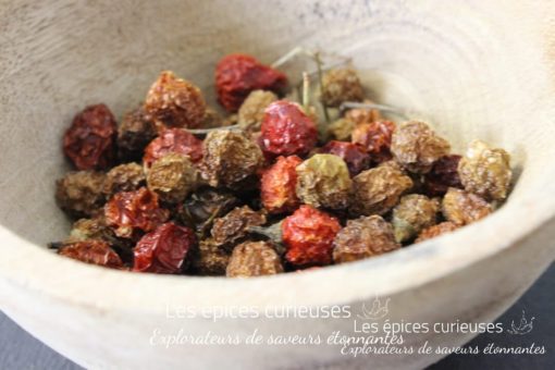 Piment Cabri Entier Séché de Madagascar - Les épices curieuses
