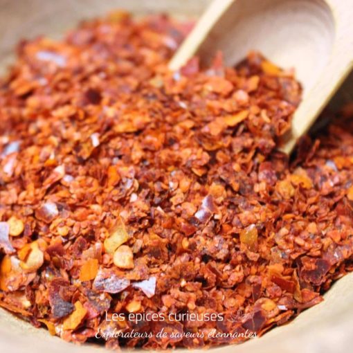 Piment de Cayenne concassé - Les épices curieuses