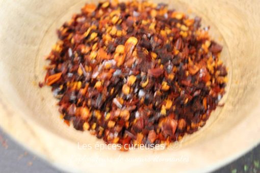 Piment nioras concassé - Paprika concassé - Les épices curieuses