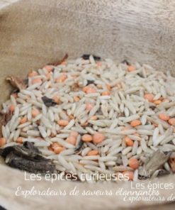 Riz Basmati semi-complet et Lentilles Corail Forestier - Les épices curieuses