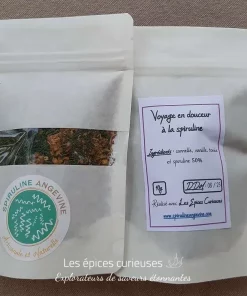 Voyage en douceur aux saveurs exotiques à la Spiruline - Les épices curieuses