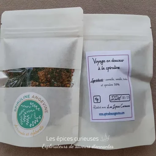 Voyage en douceur aux saveurs exotiques à la Spiruline - Les épices curieuses