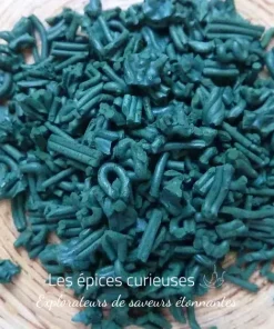 Paillettes de spiruline crue déshydratée 100g - Les épices curieuses