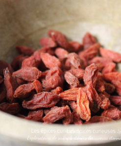 Baie de Goji - Les épices curieuses