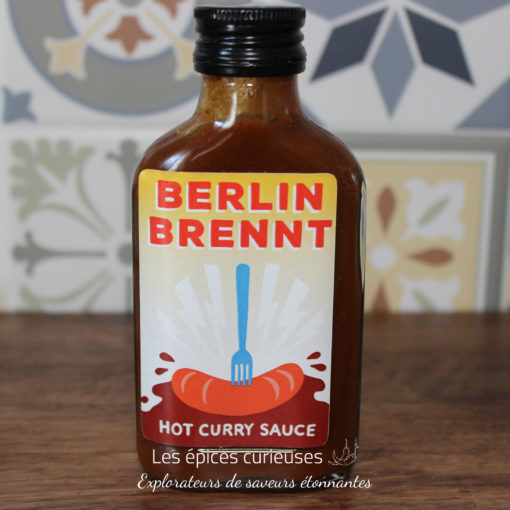 Berliner Brennt - Sauce Curry Piquante 100ml - Les épices curieuses