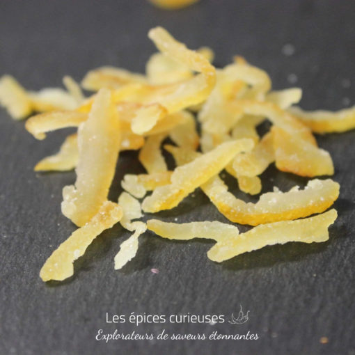 Ecorce Yuzu confit - Les épices curieuses