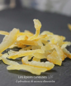 Ecorce de Yuzu confits - Japon - Les épices curieuses