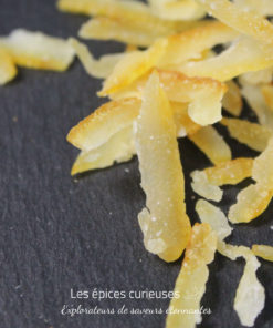 Ecorce Yuzu confit - Les épices curieuses