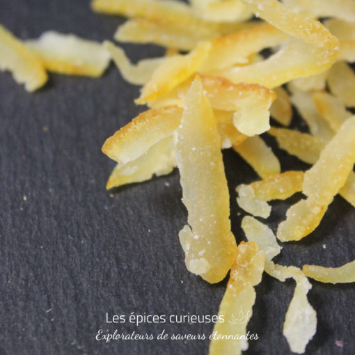 Ecorce Yuzu confit - Les épices curieuses