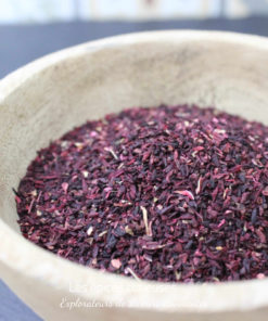 Fleur d'hibiscus en flocon - Les épices curieuses