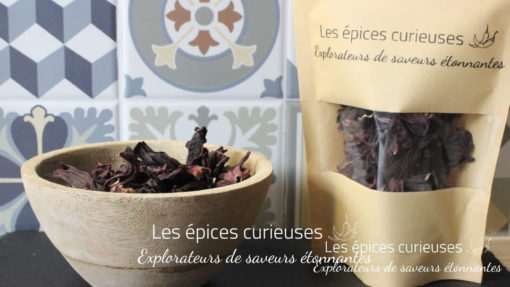 Fleur hibiscus entière - Les épices curieuses