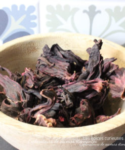 Fleur d'Hibiscus séchée entière - Les épices curieuses
