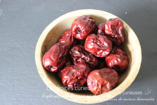 Jujube entier avec noyau - Les épices curieuses
