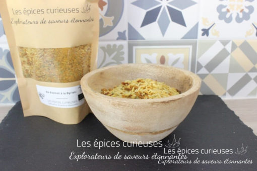 Riz basmati à la Byriani - Les épices curieuses
