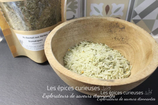 Riz basmati aux herbes aromatiques - Les épices curieuses