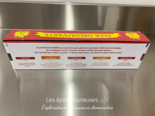 Coffret découverte Haban's - Les épices curieuses