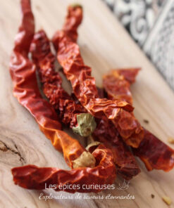 Piment Cornes de Xian - Entier et séché - Les épices curieuses