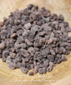 Dimant de sel noir de l'himalaya - Les épices curieuses