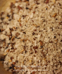 Fleur de sel - Eclats d'épices torrifiées - Les épices curieuses