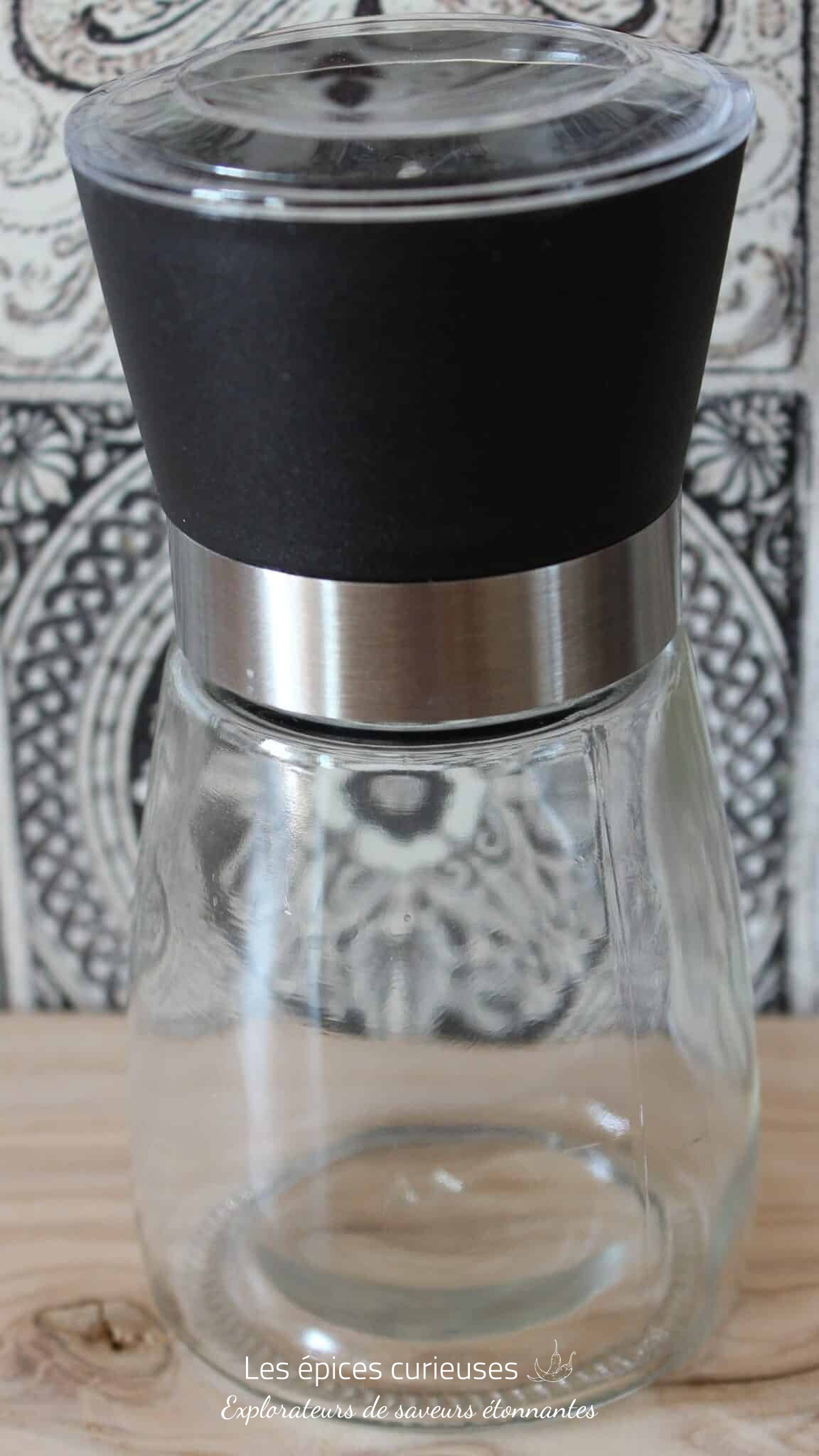 Moulin poivre et sel à mouture réglable – Les épices curieuses Moulin poivre et sel à mouture réglable - Les épices curieuses